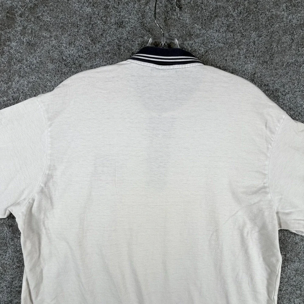 Luna Pier Windows NT 5.0 Polo Shirt Mens XL White Rock‎ Solid Power Resort Wear